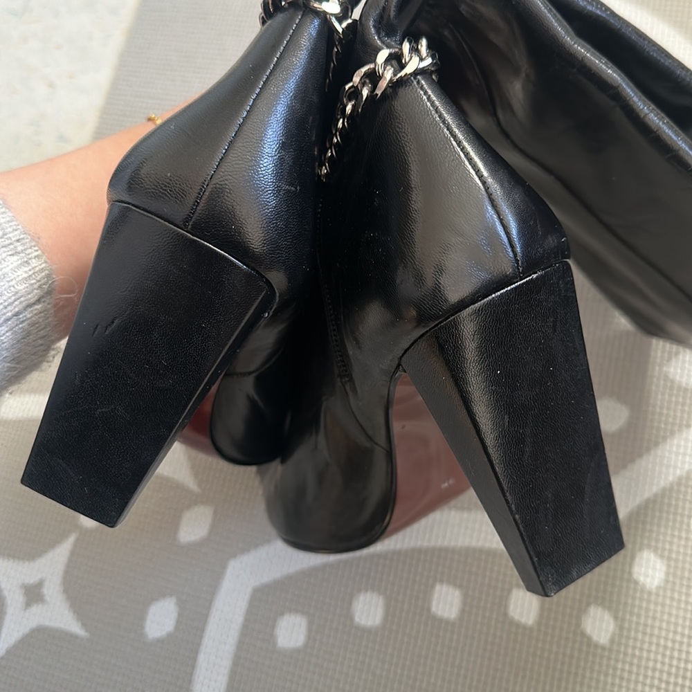 🚫SOLD🚫Nine West Patent Leather Size 9 Boots - Picture 15 of 17